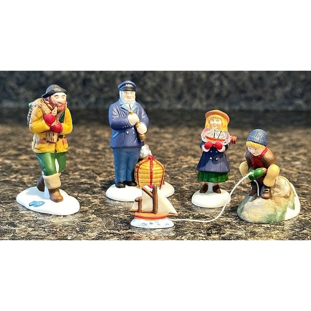 Department 56 New England Village Sea Captain and His Mates 56587 Dept Christmas